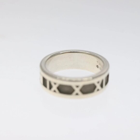 TIFFANY&Co. Atlas Ring Ag925 Silver Auth - Picture 5 of 13